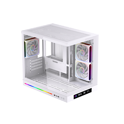 Компьютерный корпус Xigmatek Cloud M DGT 3AF Arctic (EN49644)