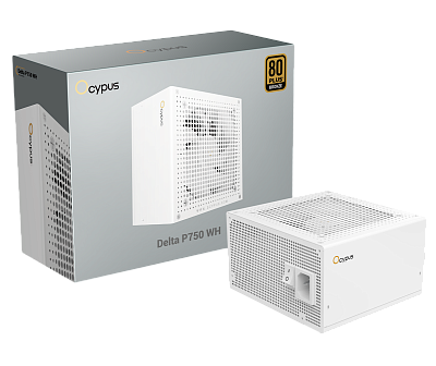 Блок питания Ocypus Delta P750 WH Белый 750W Non modular, 80+ Bronze (Delta-P750-B1FDWH025X-EU)