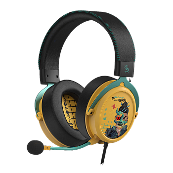 Гарнитура A4Tech Bloody M595 Renegade Black Midnight (M595/RENEGADE MIDNIGHT)