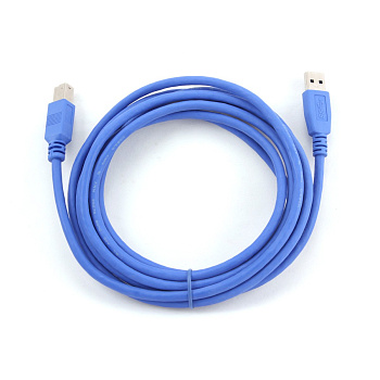 Кабель USB Type A-B, 3м (CCP-USB3-AMBM-10)