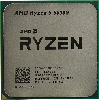 Процессор AMD Ryzen 5 5600G, AM4, OEM (100-000000252-OEM)