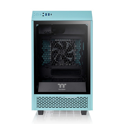 Компьютерный корпус Thermaltake The Tower 100 Turquoise без Б/П (CA-1R3-00SBWN-00)