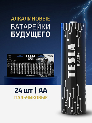 Батарейки TESLA BATTERIES BLACK+ AA 24 PCS (BLACK+ AA 24 PCS)