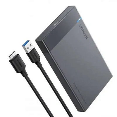 Корпус внешнего жесткого диска UGREEN USB 3.0 SATA 2.5" US221 (50743) 