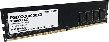 Модуль памяти Patriot Signature, PSD416G32002, DDR4, DIMM, 16Gb, 3200Mhz (PSD416G32002)
