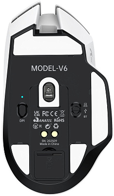 Мышь Attack Shark V6 White (V6 White)