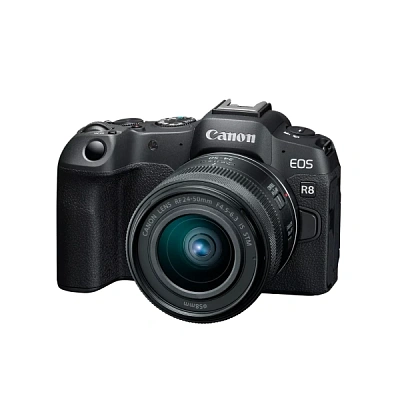 Беззеркальная полнокадровая камера Canon EOS R8 RF 24-50mm f/4.5-6.3 IS STM (5803C016AA)