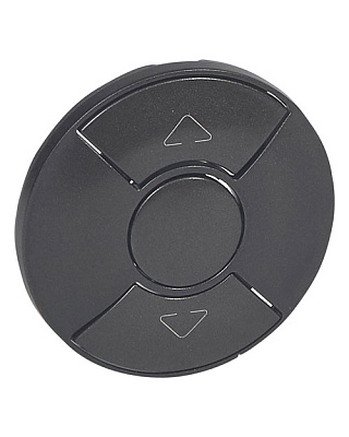 Legrand 067955 CLN2 Накл. выкл.жалюзи Графит (067955)