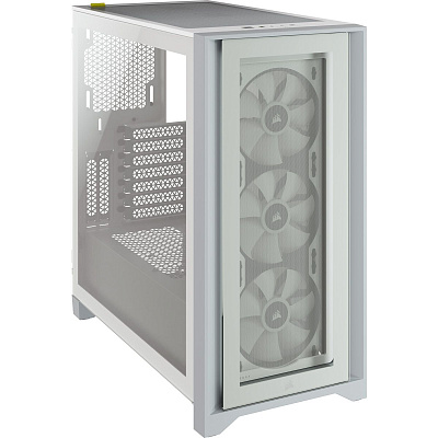 Корпус Corsair iCUE 4000X RGB белый (CC-9011205-WW)