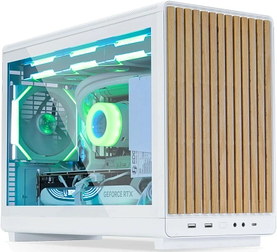 Корпус Lian Li A3-mATX W-W Белый-Дерево (G99.A3W-WD.00)