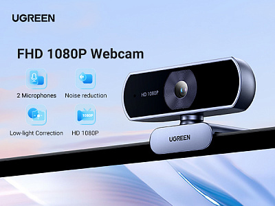 Веб-камера UGREEN 1080P CM678 (15728)