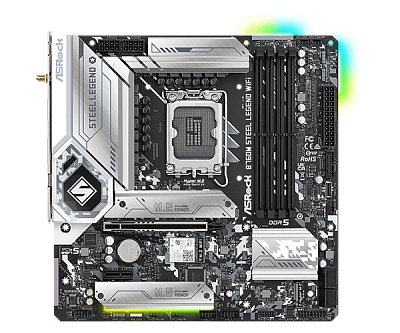 Материнская плата ASRock B760M Steel Legend WiFi (90-MXBL70-A0UAYZ)