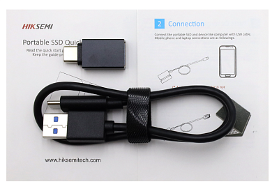 Внешний SSD HIKSEMI Shield T300S 2 TB - black (HS-ESSD-T300S 2T Black)