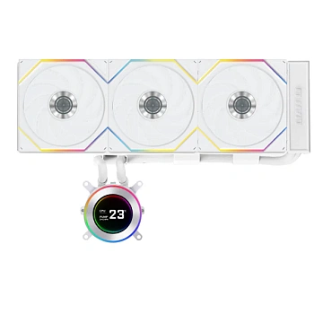 Водяное охлаждение для CPU Lian Li Hydroshift lI LCD-C 360TL White (G89.GHS2LCD36TW.00)