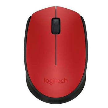 Компьютерная мышь   Logitech беспроводная M171 Red (910-004641)