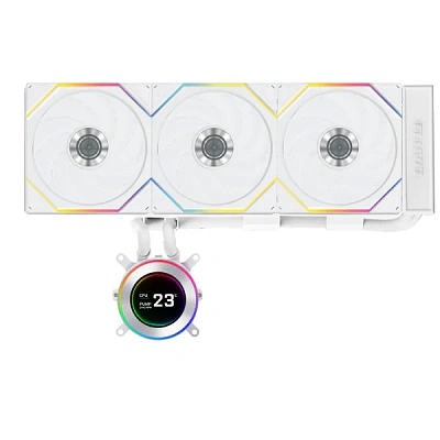 Водяное охлаждение для CPU Lian Li Hydroshift lI LCD-C 360TL White (G89.GHS2LCD36TW.00)