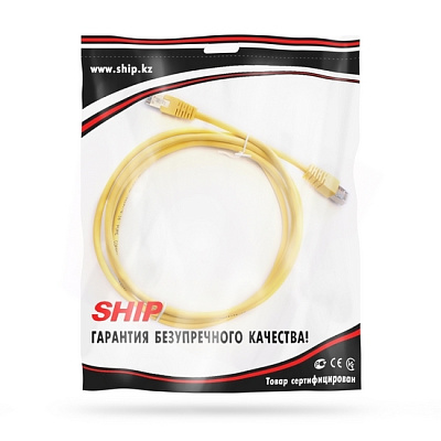 Патч Корд SHIP Cat.5e FTP LSZH RJ-45 3 м S4025YL0300-P (S4025YL0300-P)