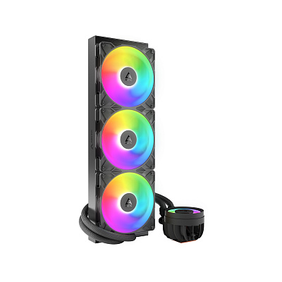 Водяное охлаждение ARCTIC Liquid Freezer III Pro 420 A-RGB, Black (ACFRE00185A)