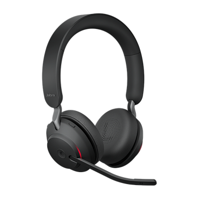 Беспроводная гарнитура Jabra Evolve2 65, Link380a MS Stereo Black (26599-999-999)