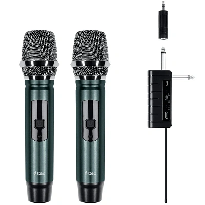 Набор микрофонов TTEC Wireless 2 way  Mic System+Dual Channel receiver (2MFS01S)
