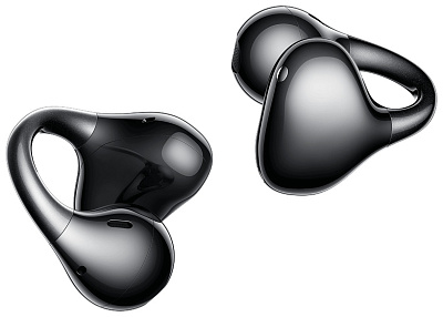НАУШНИКИ REALME RMA2418 BUDS CLIP ЧЁРНЫЙ (6941764477667)