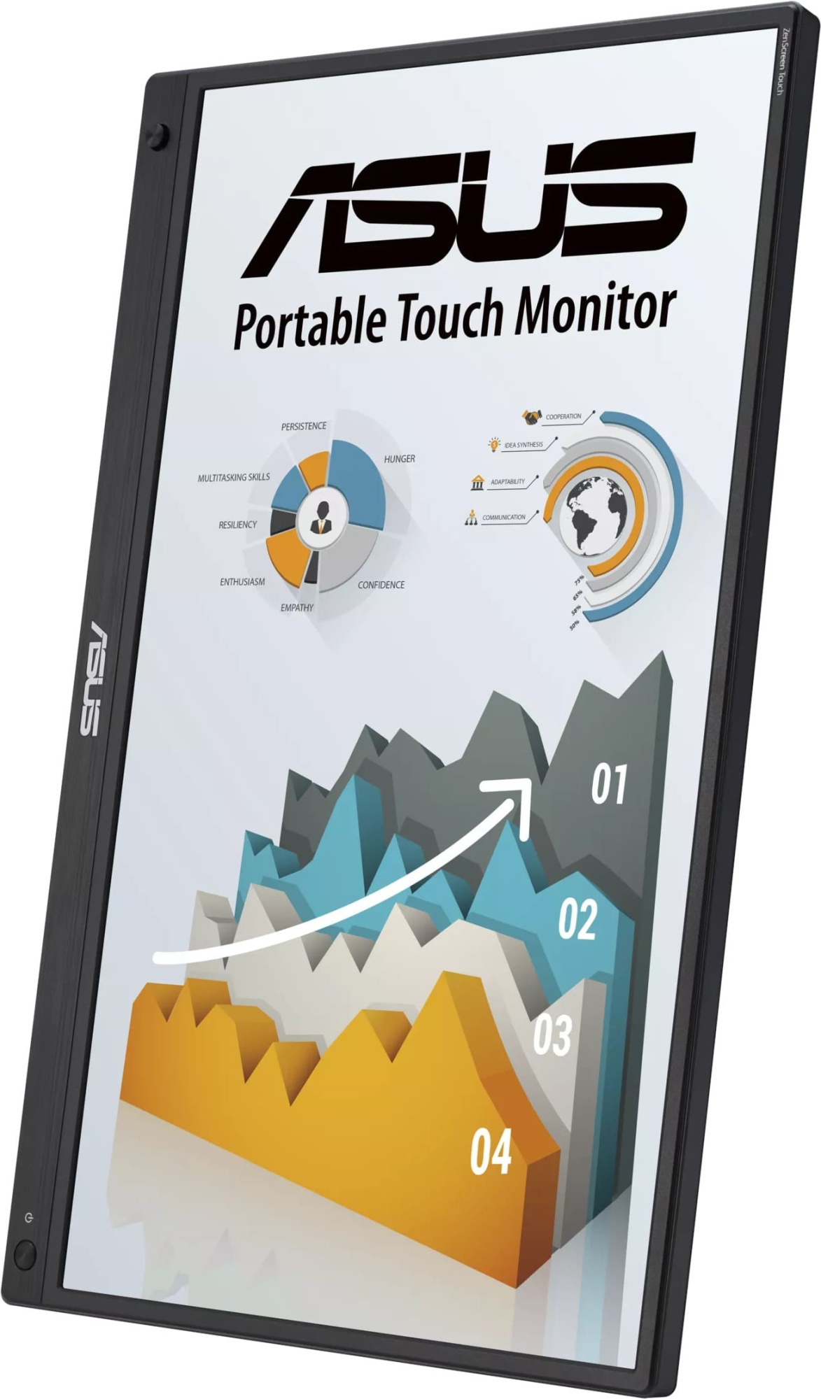 Монитор ASUS ZenScreen Touch MB16AMT, 15.6"  (90LM04S0-B021B0)