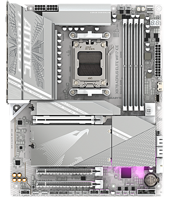 Материнская плата GIGABYTE X870 AORUS ELITE (X870 A ELITE WF7 ICE)