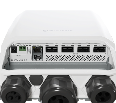 Коммутатор MikroTik CRS504-4XQ-OUT (CRS504-4XQ-OUT)