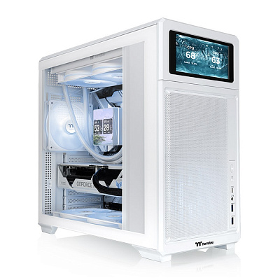 Компьютерный корпус Thermaltake TR300 TG - Snow (CA-11M-00M6WN-00)