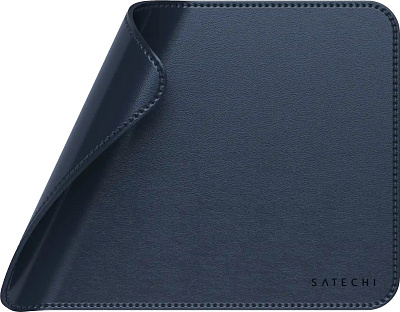Коврик для мыши SATECHI Vegan-Leather Premium Mouse Pad, Blue (ST-LMPB)