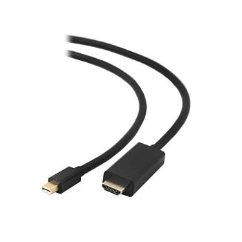 Кабель mDP-HDMI Cablexpert CC-mDP-HDMI-6, 20M/19M, 4K, 1.8м, черный, пакет (CC-mDP-HDMI-6)