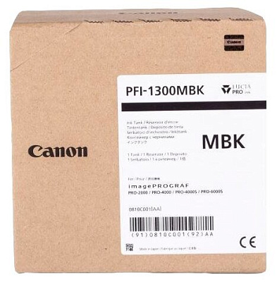 Картридж PFI-1300 MBK (0810C001)