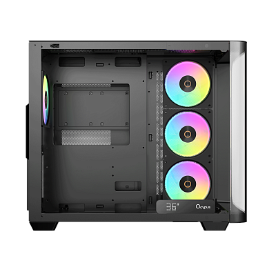 Корпус Ocypus Iota C70 BK Curve ARGB Digital (Iota-C70-BKD400CD-GL)
