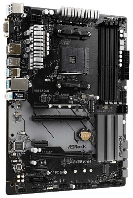 Материнская плата ASRock B450 PRO4 R2.0 ATX (B450 PRO4 R2.0) - 37403