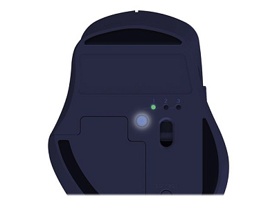 Мышь Asus MW203 Blue (90XB06C0-BMU010)