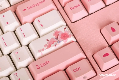 Клавиатура Varmilo Sakura, VEA108, Cherry MX Brown, Pink (385073)
