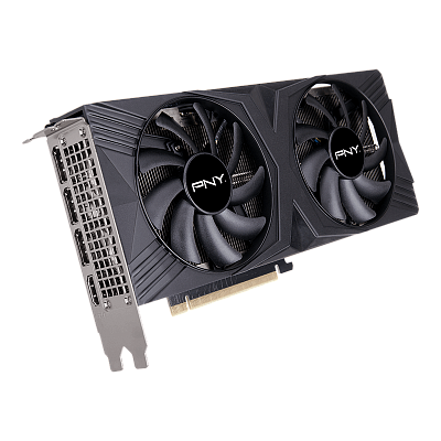 Видеокарта PNY GeForce RTX 4070 SUPER 12GB VERTO Overclocked Dual Fan DLSS 3 (VCG4070S12DFXPB1-O)