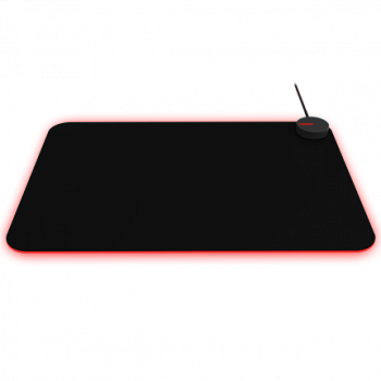 Игровой коврик для компьютерной мыши AOC 357х256х13мм USB 2.0 Черный AMM700DR0R (AMM700DR0R)