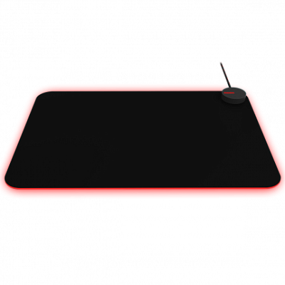 Игровой коврик для компьютерной мыши AOC 357х256х13мм USB 2.0 Черный AMM700DR0R (AMM700DR0R)