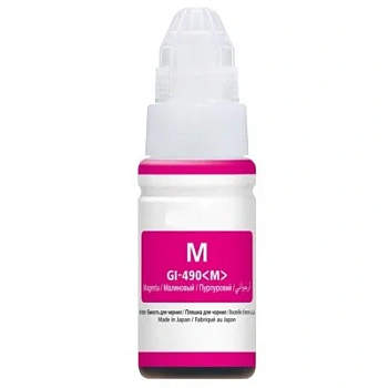 Чернила Canon GI-490  М   Magenta for G1400/2400/3400  70.0ml ( GI-490М)