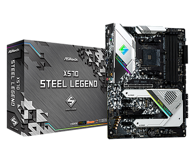 Материнская плата ASRock X570 Steel Legend (90-MXBAR0-A0UAYZ)