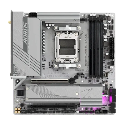 Материнская плата Gigabyte B650M Aorus Elite AX ICE (B650M AORUS ELITE AX ICE R1.0/1.1)