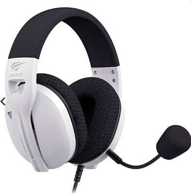 Наушники проводные Havit Fuxi-H5d, White+Black (2.0301200390003E+14)