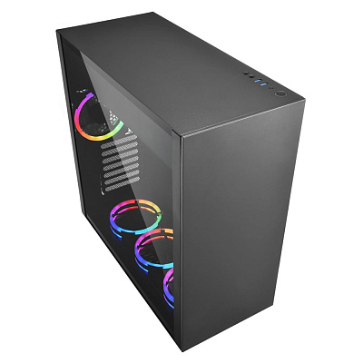 Корпус Sharkoon Pure Steel RGB (PURE STEEL BLACK RGB)