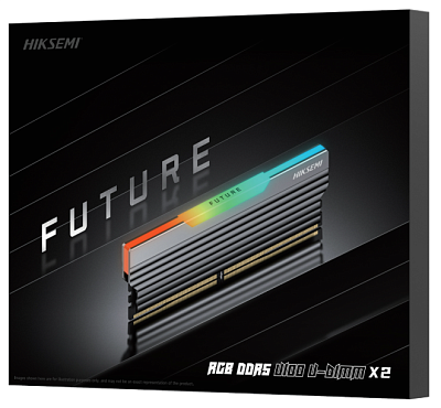 Комплект оперативной памяти Hiksemi (Hikvision) Future RGB, DDR4 16 GB kit (2x8GB) 3200MHz (HSC416U32C5 8G*2)