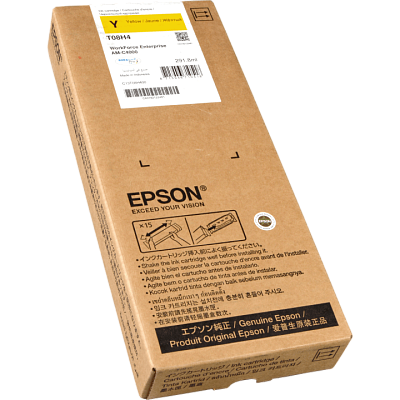 Картридж струйный Epson C13T08H400 WF Enterprise AM-C4000 желтый (C13T08H400)