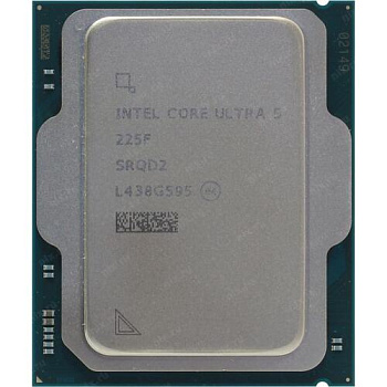 Процессор Intel Core Ultra 5 225F, LGA1851, Tray (AT8076806771)