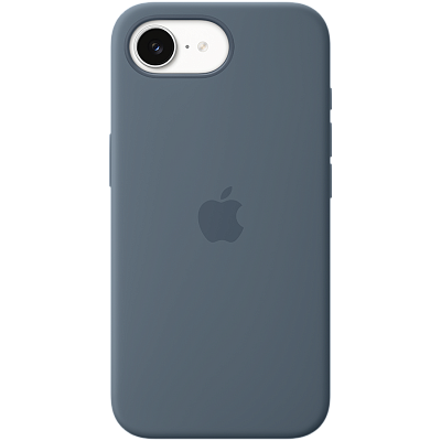 Чехол для iPhone 17e Silicone Case with MagSafe - Anchor Blue,Model A3646 (MHWE4ZM/A)