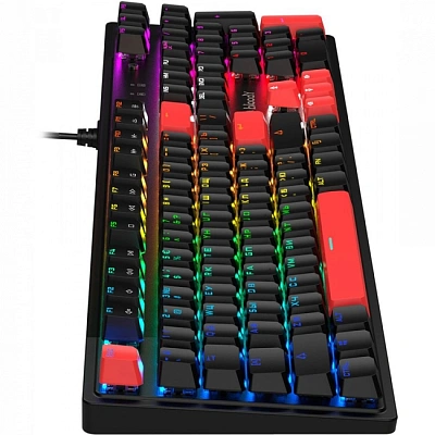 Клавиатура A4Tech Bloody S510R, Fire Black Mult Gaming Blacklight,BLMS Brown USB (S510R /FIRE BLACK/BROWN)