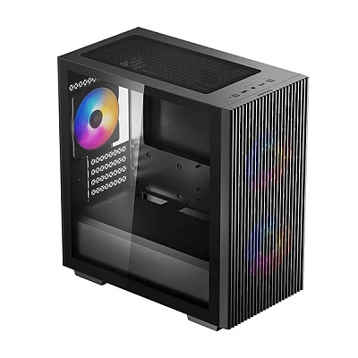 Компьютерный корпус Deepcool MATREXX 40 3FS DP-MATX-MATREXX40-3FS Чёрный (DP-MATX-MATREXX40-3FS)